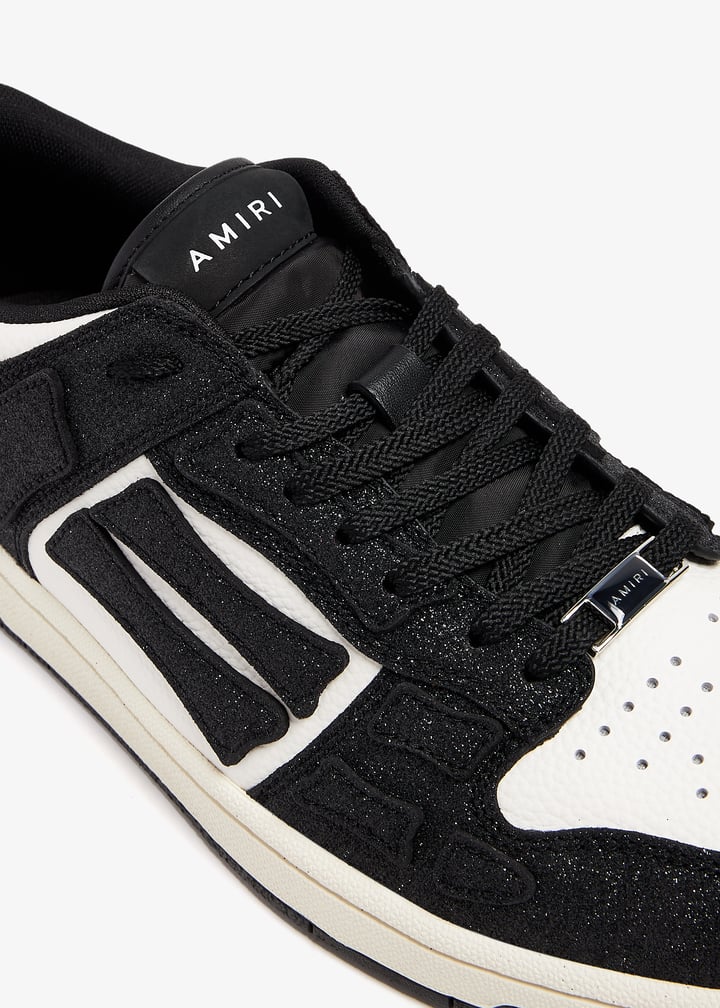 AMIRI Shimmer Skel low-top sneakers for Women - Black in UAE