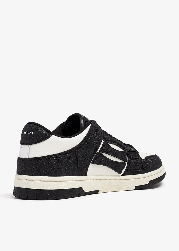 AMIRI Shimmer Skel low-top sneakers for Women - Black in UAE