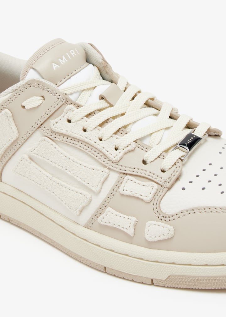 AMIRI Skel low-top sneakers for Women - Beige in UAE | Level