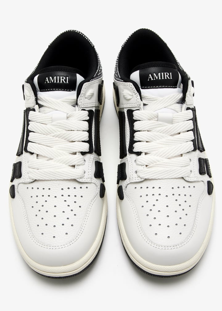 スニーカー AMIRI FW25 SKEL LOW TOP (AWFOSR1114 EVENING SA) AMIRI Skel Top Low Evening Sand Crystal (Women's