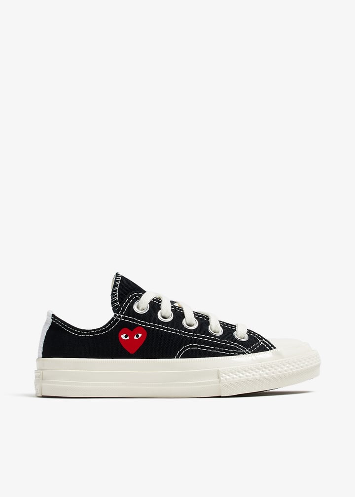 Comme des Garçons PLAY X Converse sneakers for Kids Unisex Black