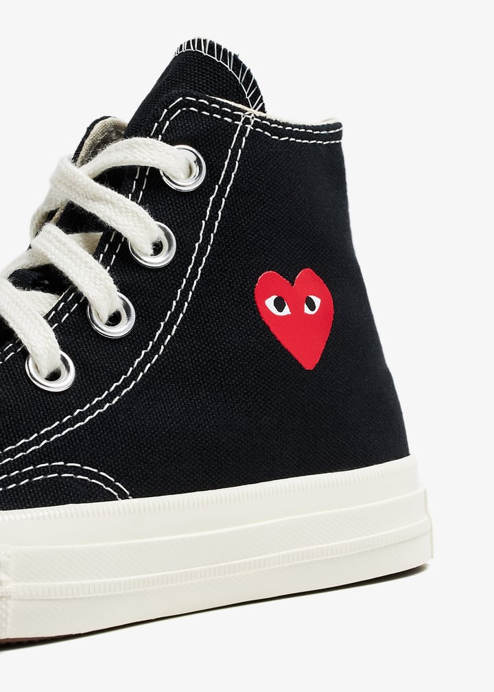 Comme des Garçons PLAY X Converse sneakers for Kids Unisex