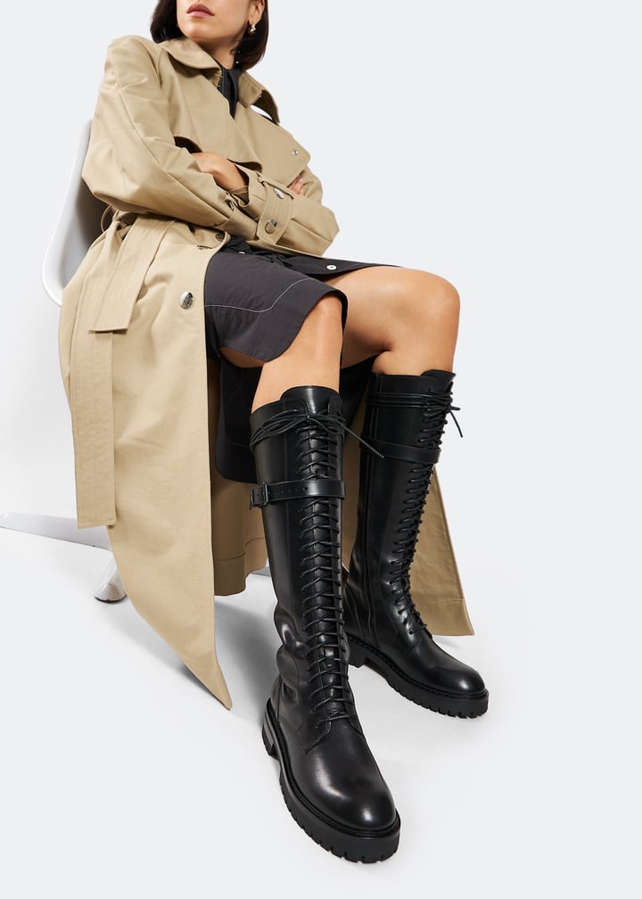 Ann Demeulemeester Alec high boots for Women - Black in UAE