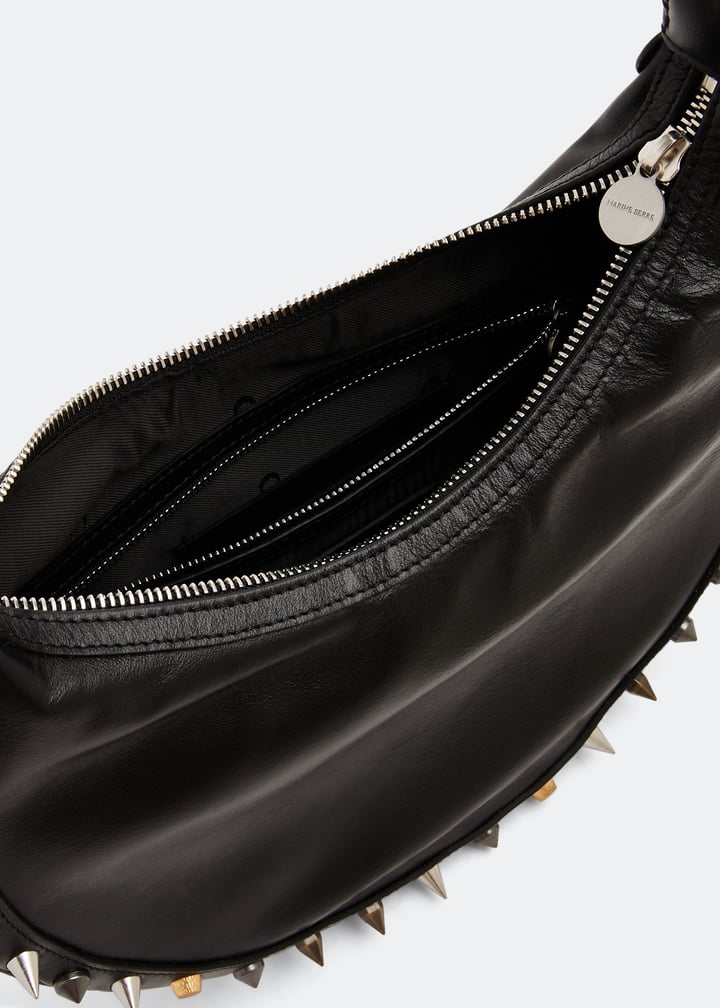 関税・送料込み【MARINE SERRE】Crescent Moon ショルダーバッグ MARINE SERRE Stud Eclipse Crescent Moon Shoulder bag | eBay