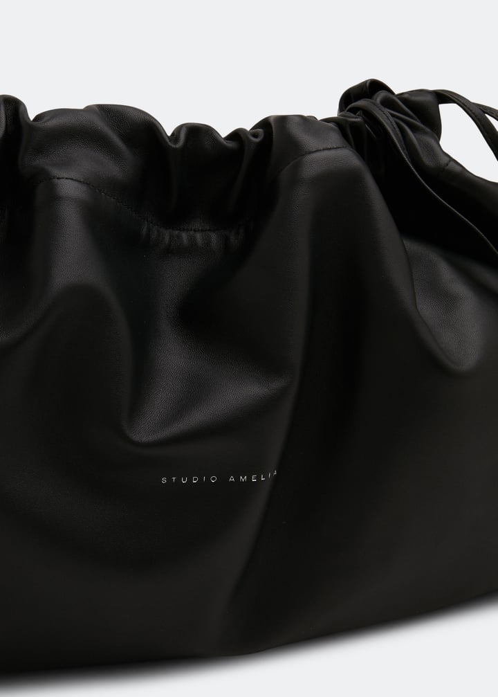Studio Amelia Maxi Drawstring bag for Women - Black in UAE