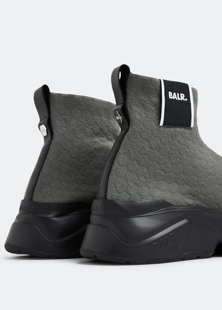 BALR. X2 sock sneakers for Men - Grey in UAE | Level Shoes