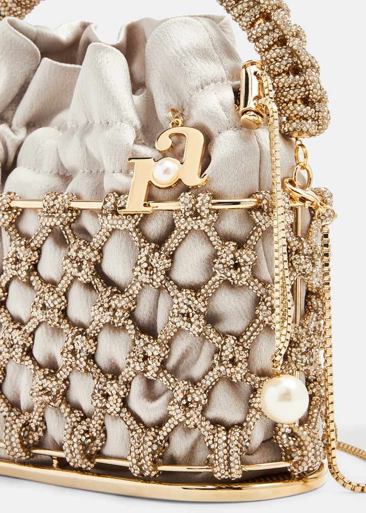 Rosantica Mini Holli Nodi bag for Women Gold in Kuwait Level Shoes