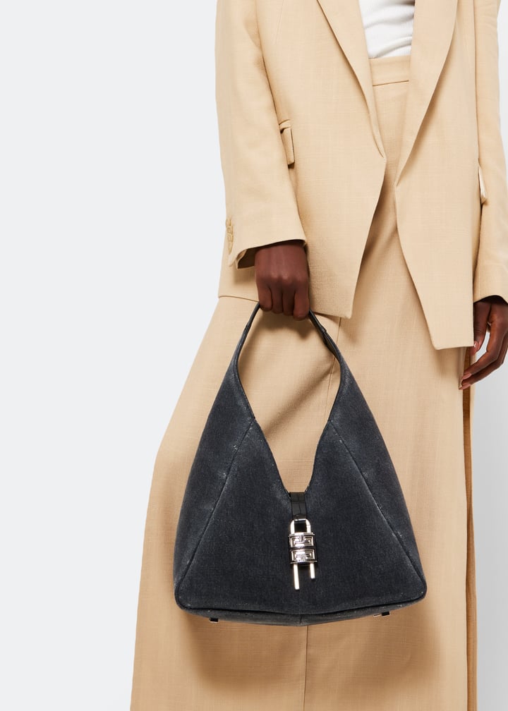 GIVENCHY ミディアム G ホーボーバッグ Givenchy Medium G-Hobo bag for Women - Black in USA | Level
