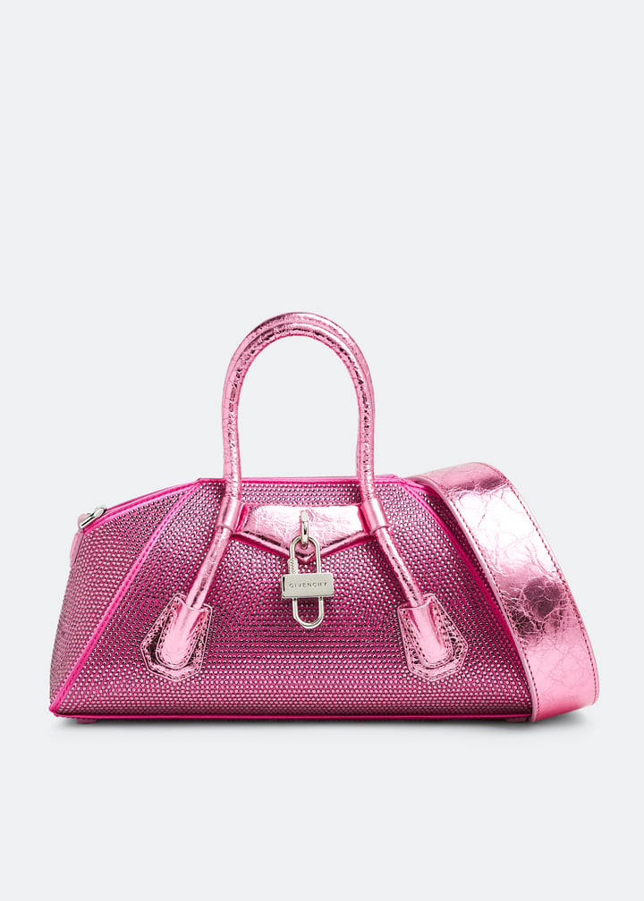 ✨希少品✨ ジバンシー レザー アンティゴナ 2way ショルダーバッグ ピンク Givenchy Mini Antigona Stretch bag for Women - Pink in USA | Level