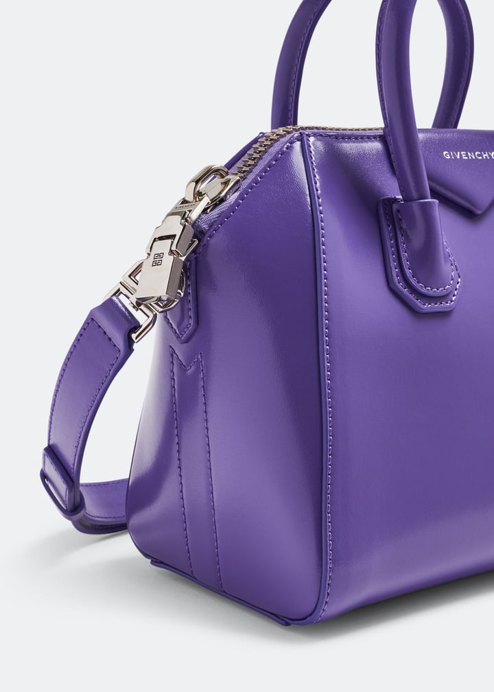 【関税込み】Givenchy パープル ミニ Antigona バッグ Givenchy Mini Antigona bag for Women - Purple in UAE | Level