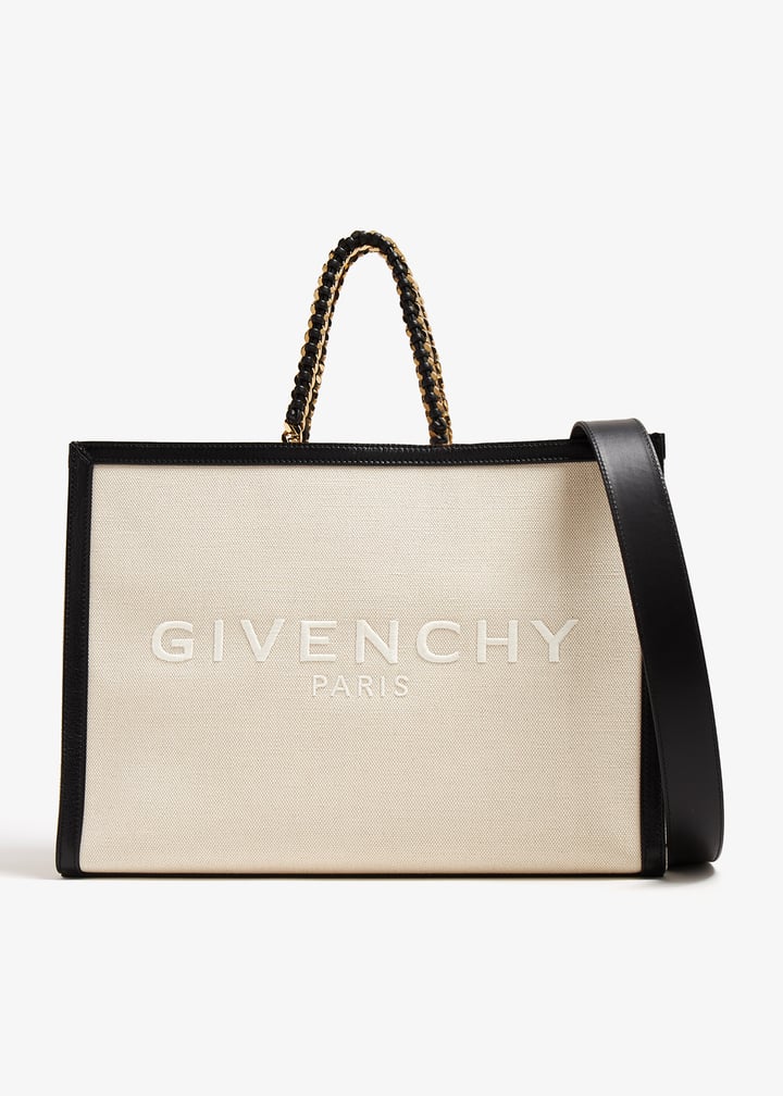 トートバッグ GIVENCHY 'G' midi shopping bag White/Black Givenchy Medium G tote shopping bag for Women - White in UAE