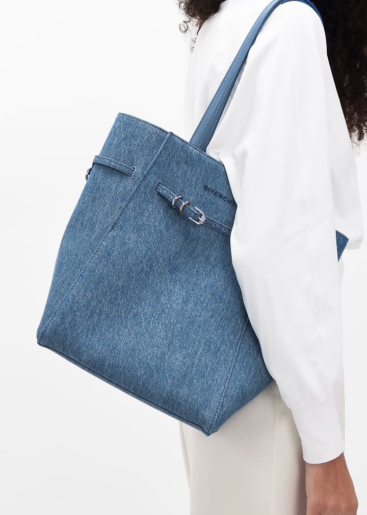 Givenchy Voyou North South small tote bag for Women - Blue