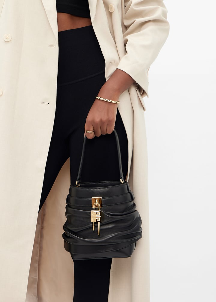 Givenchy Shark Lock Slouchy bucket bag for Women - Black in