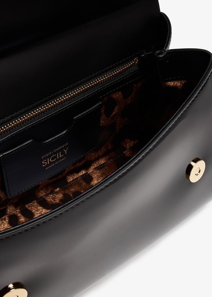 ハンドバッグ LARGE SICILY HANDBAG Large Sicily handbag in Black for Women | Dolce&Gabbana®