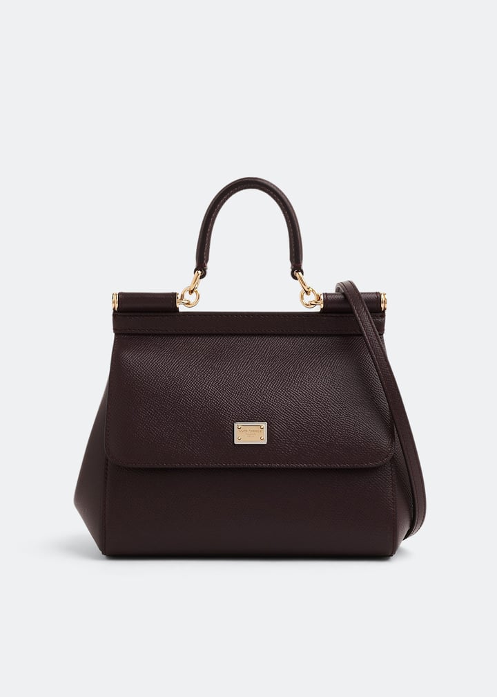 Dolce＆Gabbana★SICILY カーフ ミディアムバッグ★ Beigeのウィメンズ MY SICILY プロンジェカーフスキン