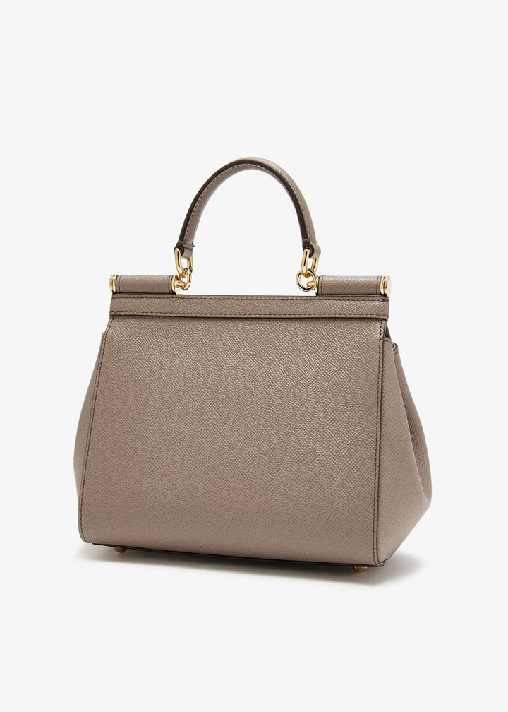 ハンドバッグ Dolce&Gabbana Taupe Sicily Medium Handbag Dolce&Gabbana Medium Sicily handbag for Women - Taupe in UAE
