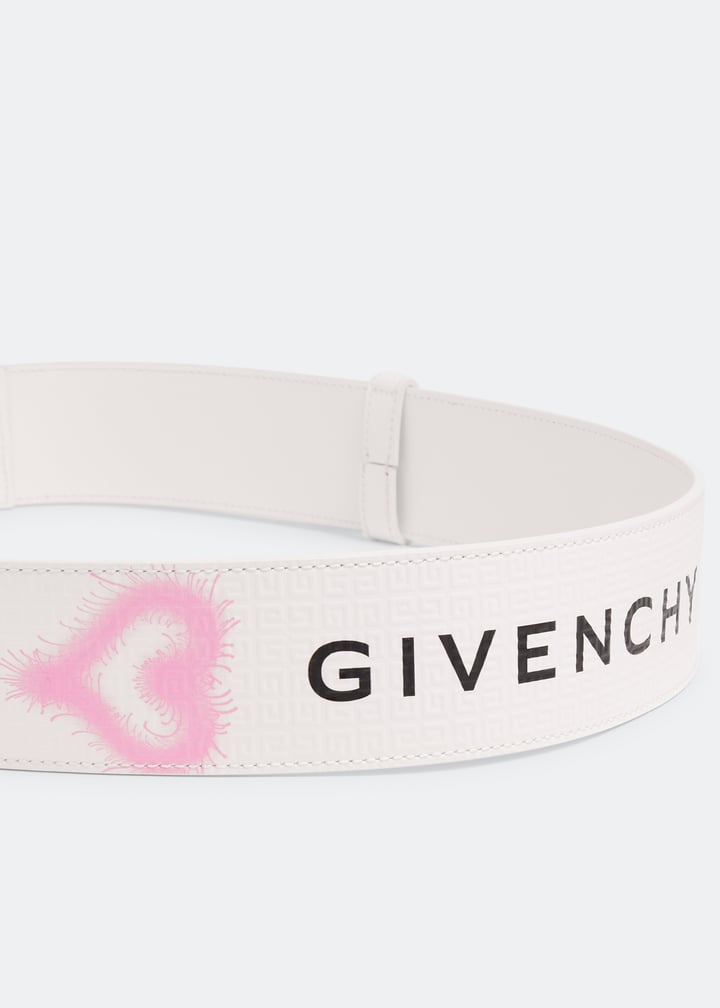 ♡♡ Givenchy x Chito 4G leather strap for Women - White in UAE