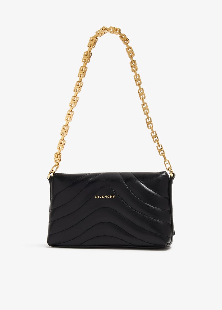 ショルダーバッグ・ポシェット Givenchy Black Leather Small 4G Soft Shoulder Bag Givenchy Black leather small 4G Soft shoulder bag - Black