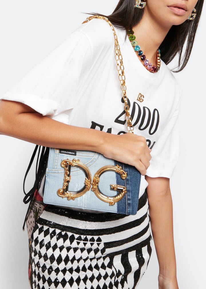 Dolce&Gabbana DG Girls bag for Women - Blue in UAE | Level Shoes
