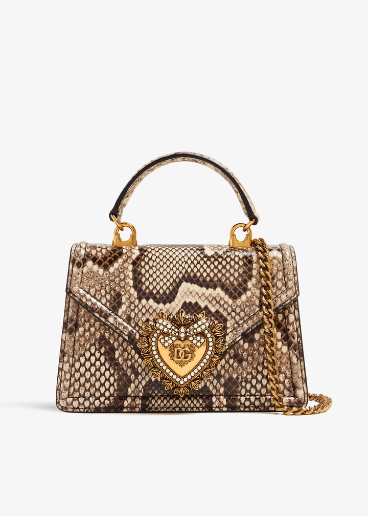 Dolce&Gabbana Devotion small bag for Women - Animal Printed in KSA