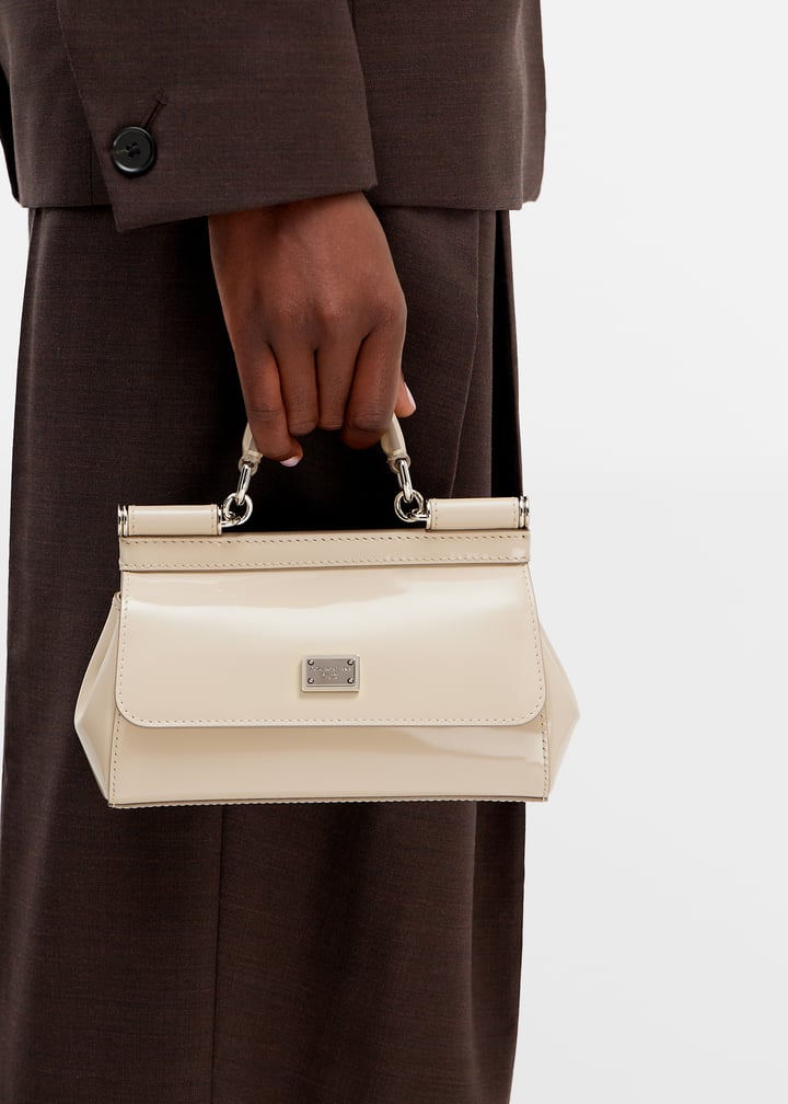 Dolce&Gabbana KIM Small Sicily bag for Women - Beige in UAE
