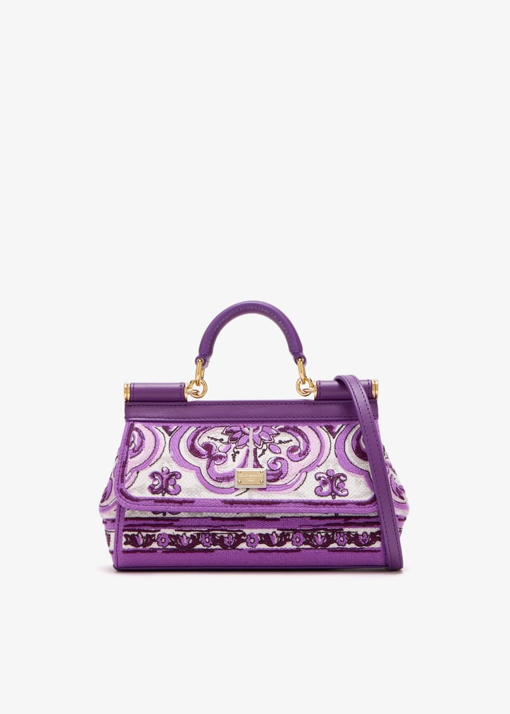 ◆完売前に◆【Dolce&Gabbana】SICILY マヨリカ スモール バッグ ドルチェ＆ガッバーナ“マヨリカ柄”アイコンバッグ「シシリー」や