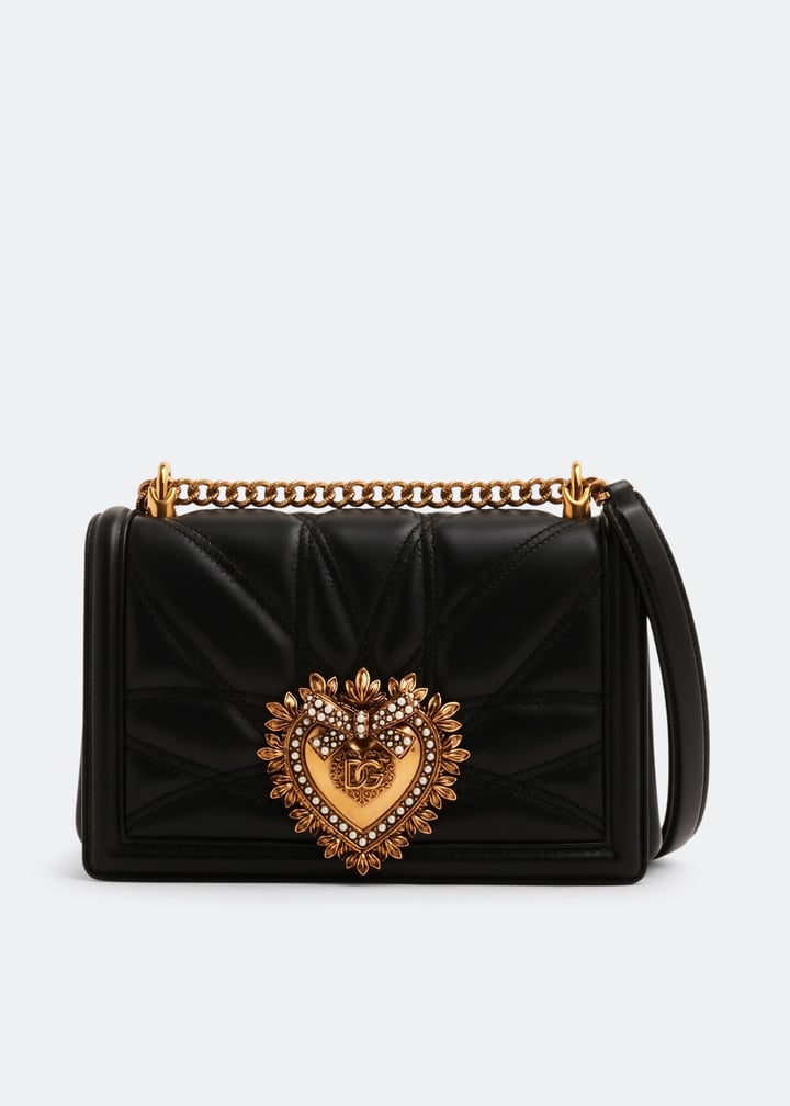 Dolce&Gabbana Medium Devotion bag for Women - Black in UAE