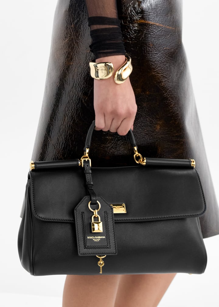 バッグ・カバンその他 Dolce&Gabbana Handbag My Sicily in black leather My Sicily handbag in plongé calfskin in Black for Women