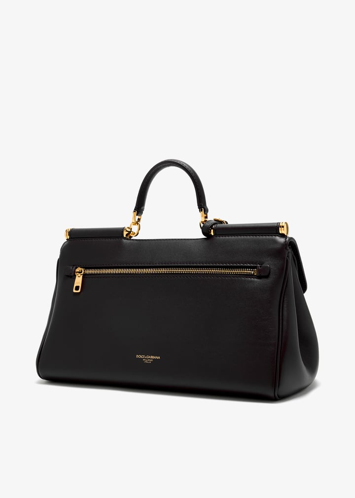 ハンドバッグ Dolce&Gabbana MY SICILY HANDBAG My Sicily handbag in plongé calfskin in Black for Women