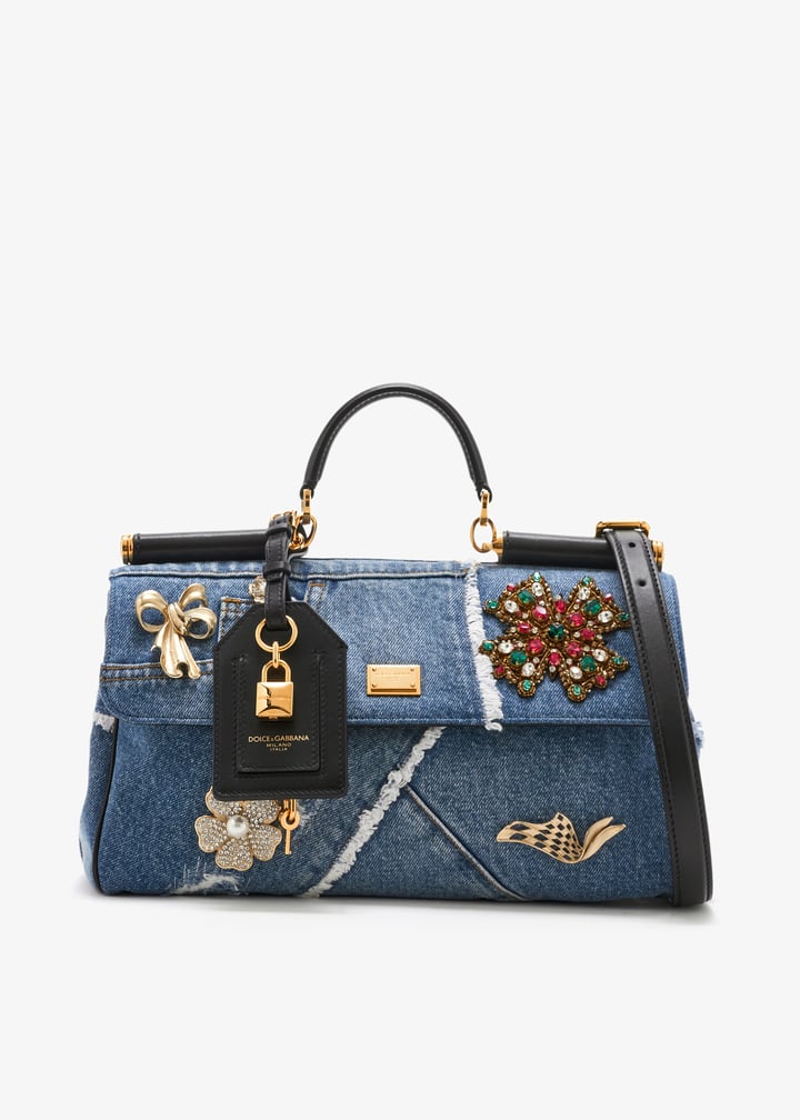 Dolce&Gabbana My Sicily handbag for Women Blue in KSA Level Shoes