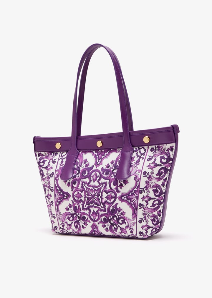 Dolce&Gabbana Atene Maiolica-print tote bag for Women