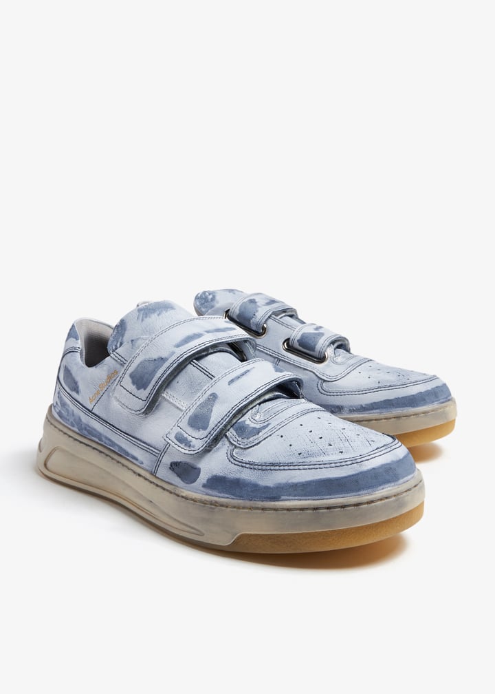 Leather Sneakers Acne Perey Sneaker Acne Perey Lace Up New Arrivals