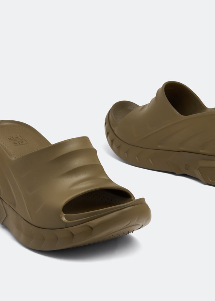 Givenchy Marshmallow sandals for Women - Green in USA | Level Shoes