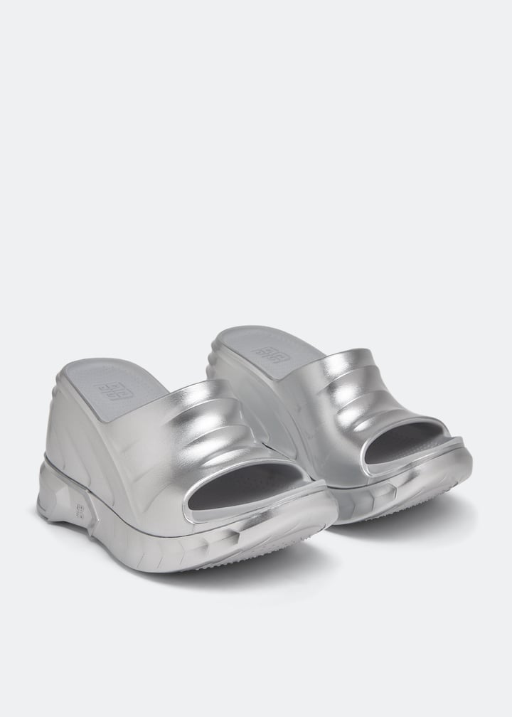 GIVENCHY ◆ MARSHMALLOW SANDALS Givenchy Marshmallow sandals for Women - Silver in UAE