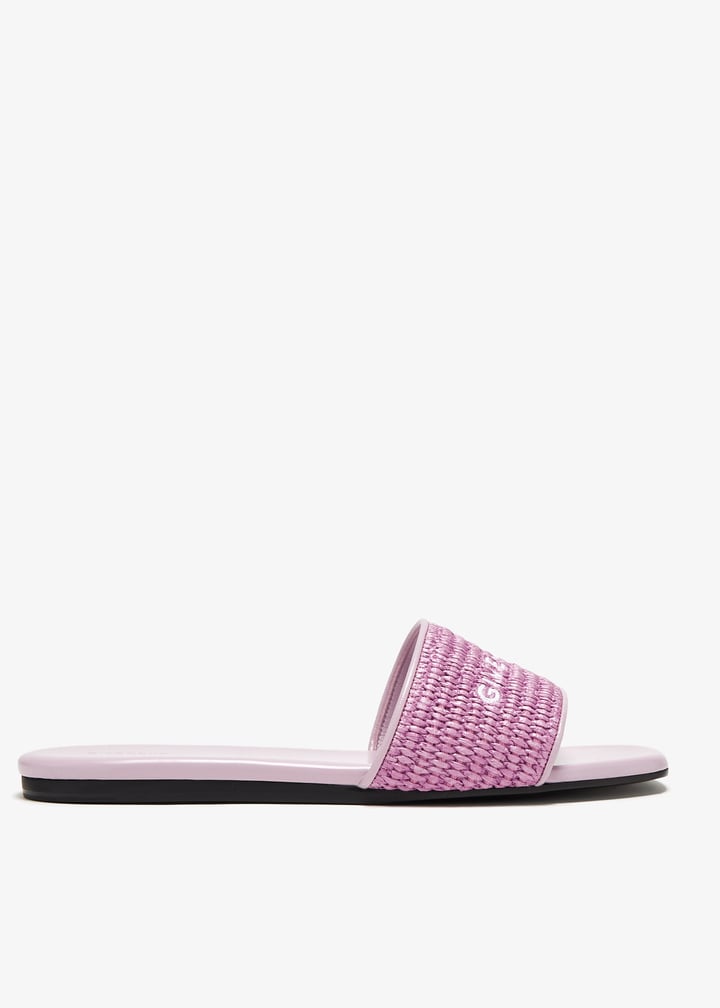 Givenchy 4G Flat sandals for Women - Purple in UAE | Level Shoes