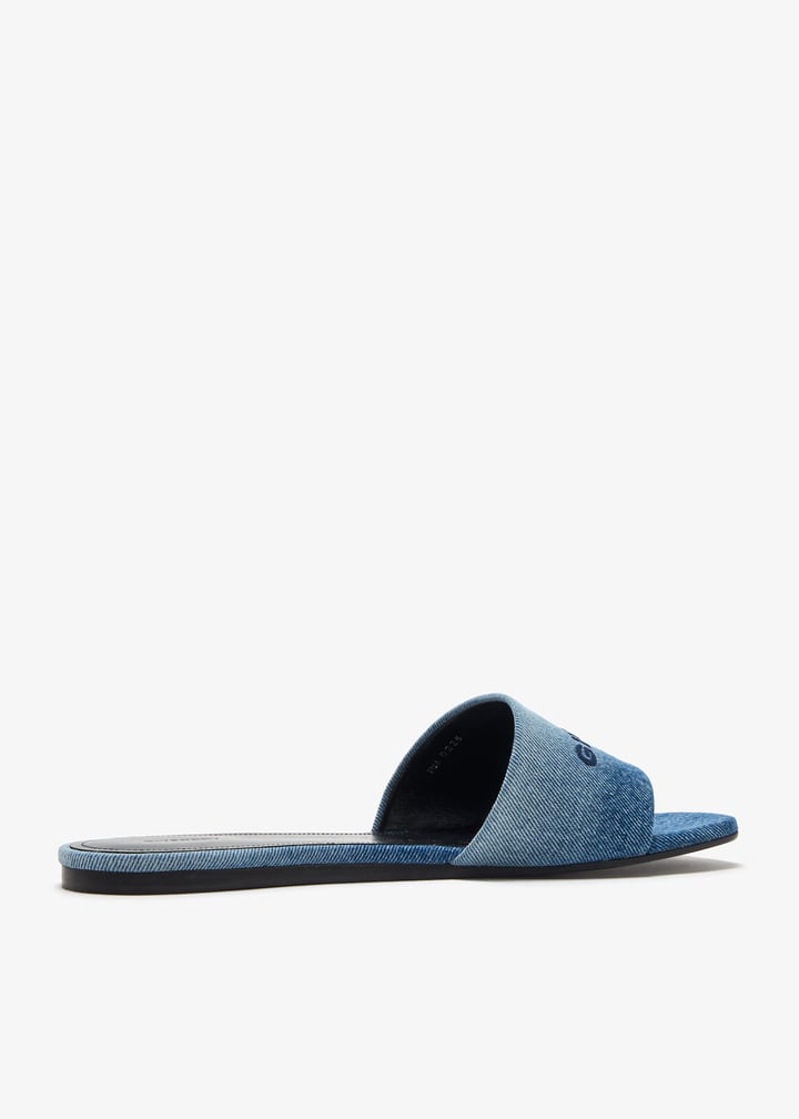 Givenchy 4G flat sandals for Women - Blue in KSA | Level Shoes