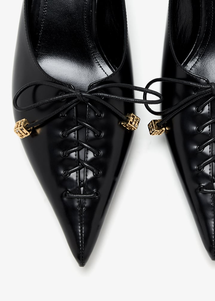 Givenchy Lace-up slingback pumps for Women - Black in USA