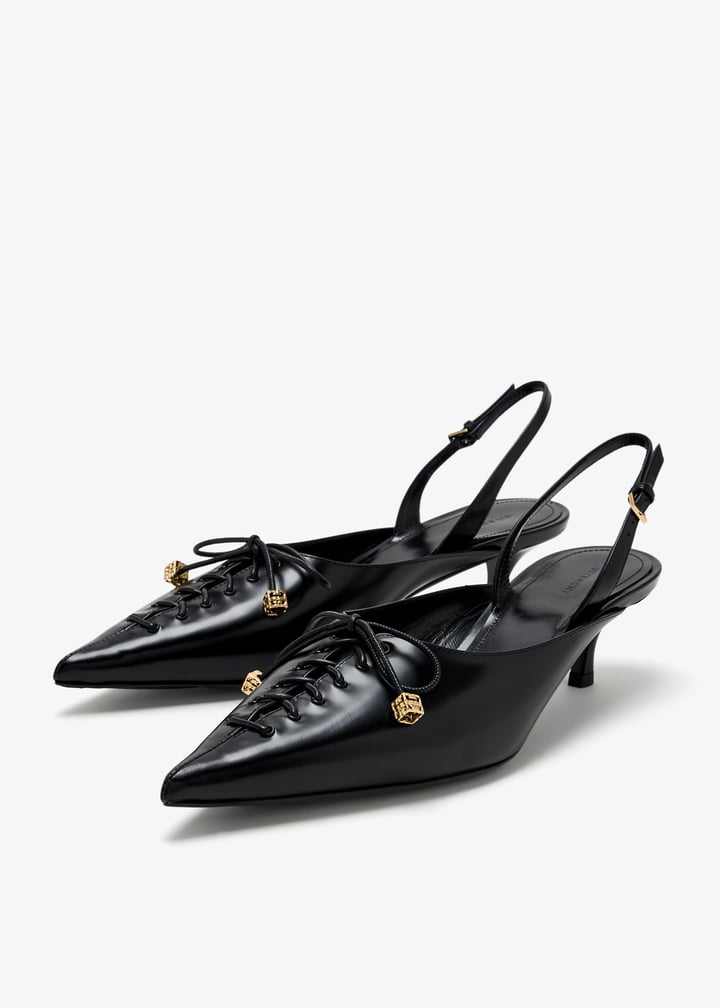 Givenchy Lace-up slingback pumps for Women - Black in USA