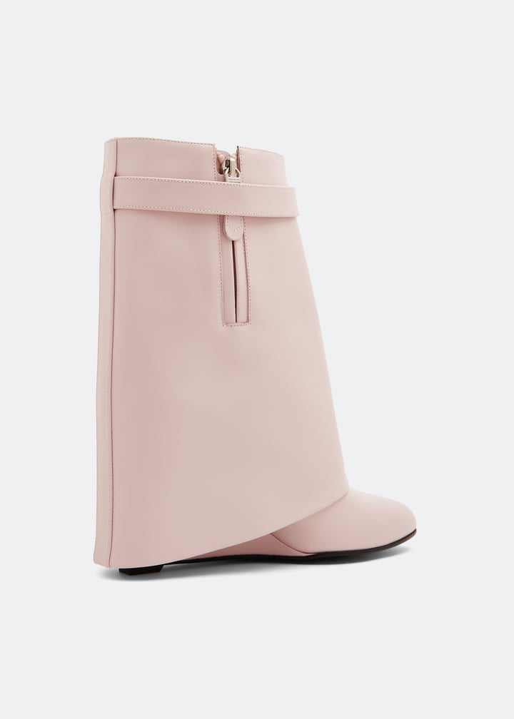 Givenchy Shark Lock ankle boots for Women Pink in KSA Level Shoes