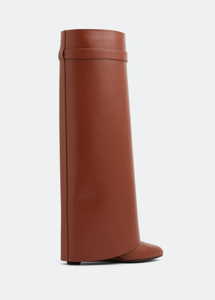 Givenchy Shark Lock pant boots for Women - Brown in UAE