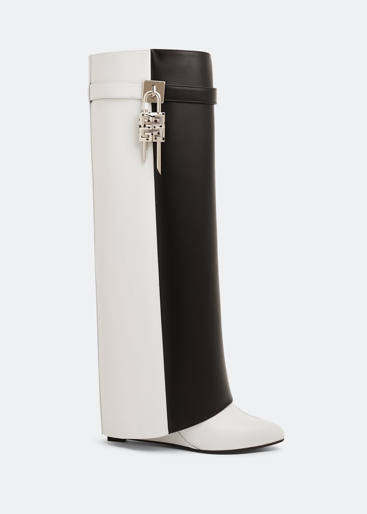 GIVENCHY【入手困難】お洒落上級者御用達 SHARK LOCK PANT BOOTS Givenchy Shark Lock pant boots for Women - Brown in UAE
