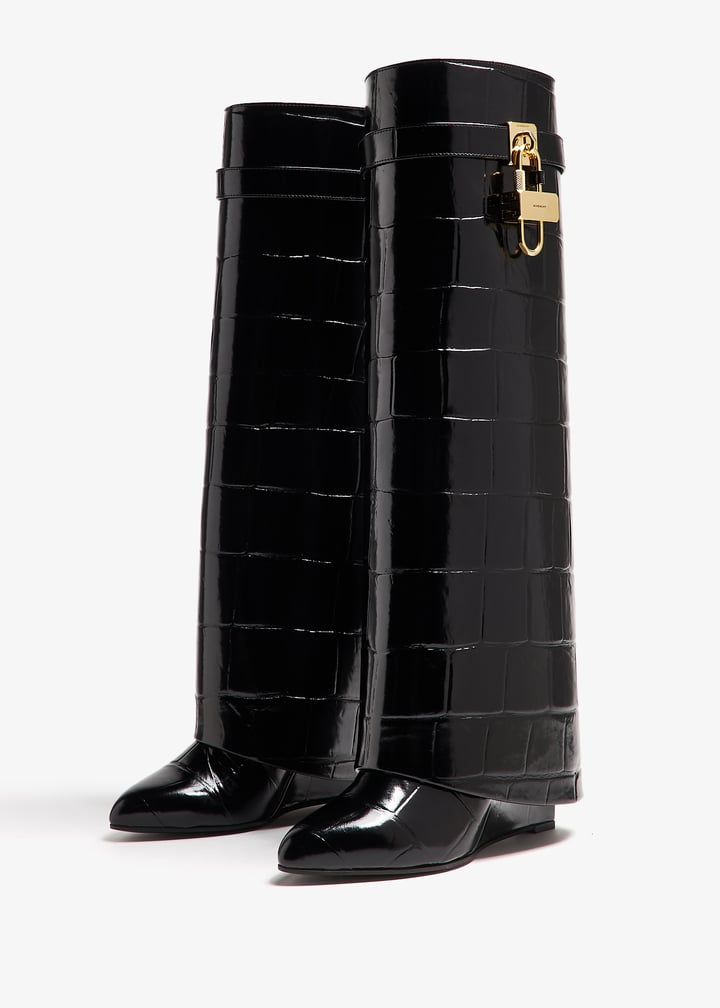 Givenchy Shark Lock pant boots for Women - Black in UAE