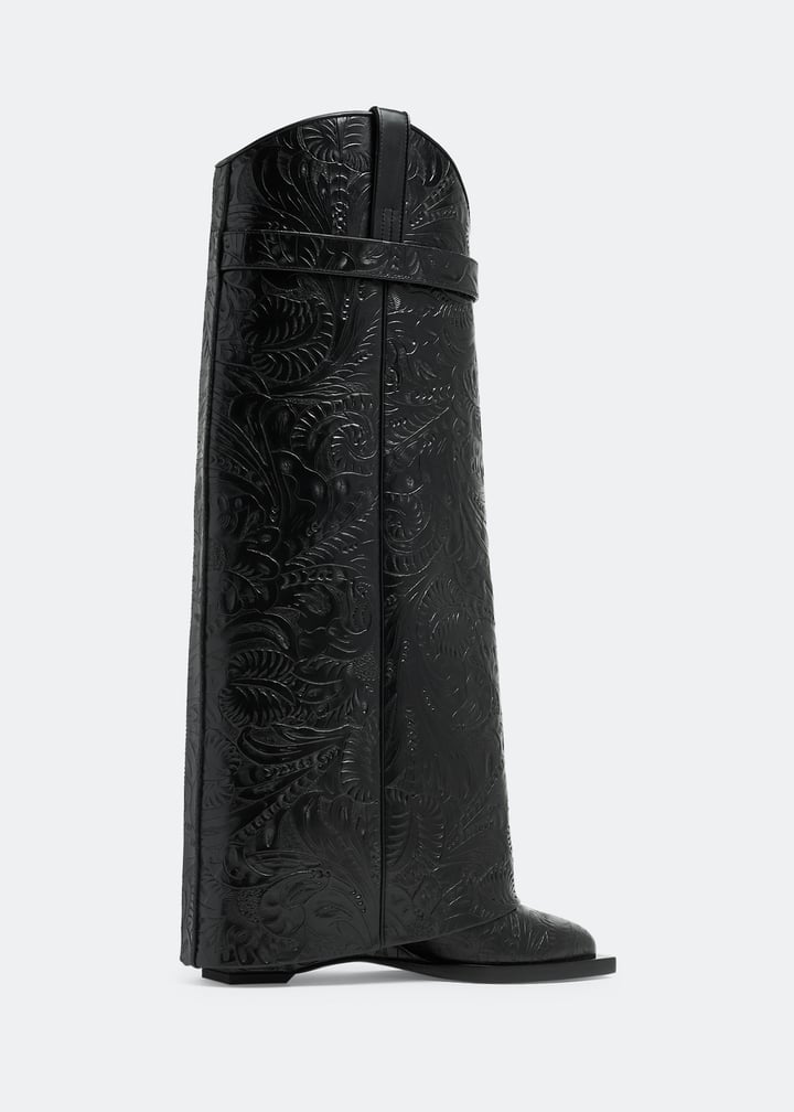 GIVENCHY【入手困難】お洒落上級者御用達 SHARK LOCK PANT BOOTS Givenchy Shark Lock pant boots for Women - Red in UAE