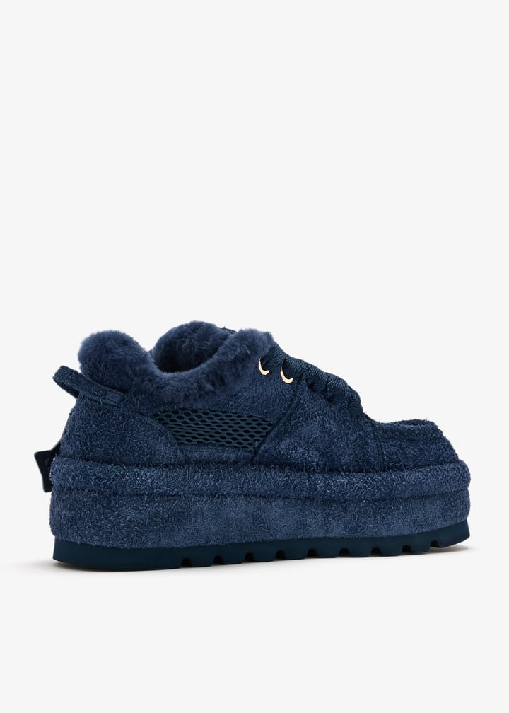 Naked Wolfe Beau boots for Women - Blue in USA | Level Shoes