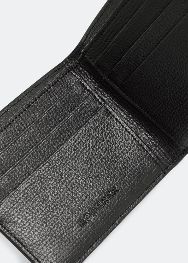 Roderer Award 6CC bifold wallet for Men - Black in UAE | Level Shoes