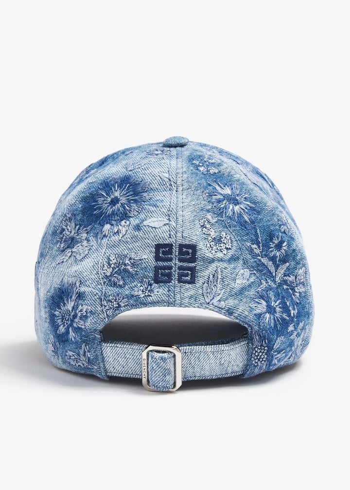Givenchy Embroidered curved cap for Women - Blue in UAE