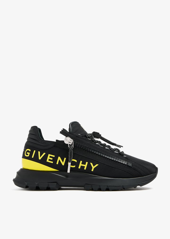 スニーカー GIVENCHY Black Denim And Synthetic Leather Spectre Sneakers Spectre sneakers in synthetic leather | Givenchy CA | Givenchy