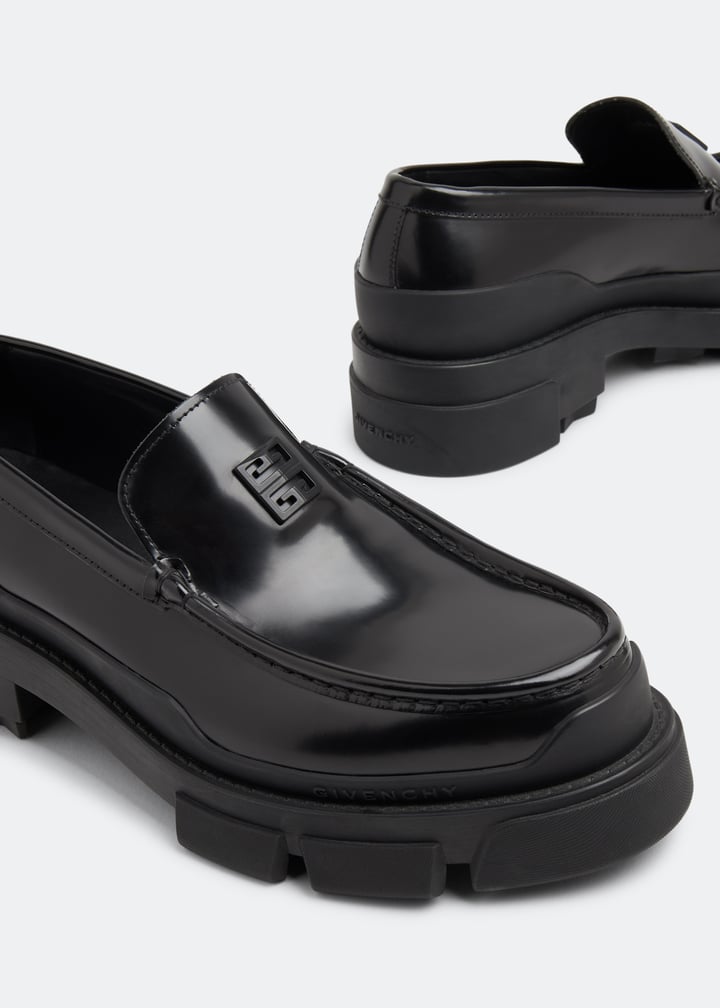 GIVENCHY TERRA LOAFERS ブラック 38 Givenchy | Terra black leather loafer | Savannahs