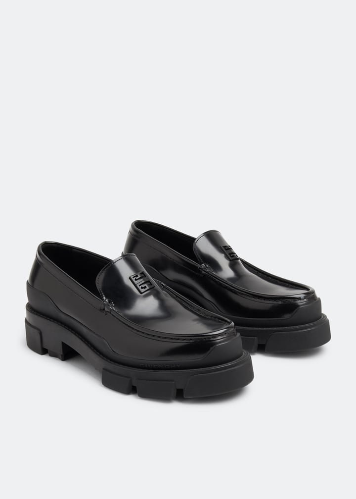 ジバンシィ Givenchy 4G Terra Leather Loafers Givenchy | Terra black leather loafers | Savannahs