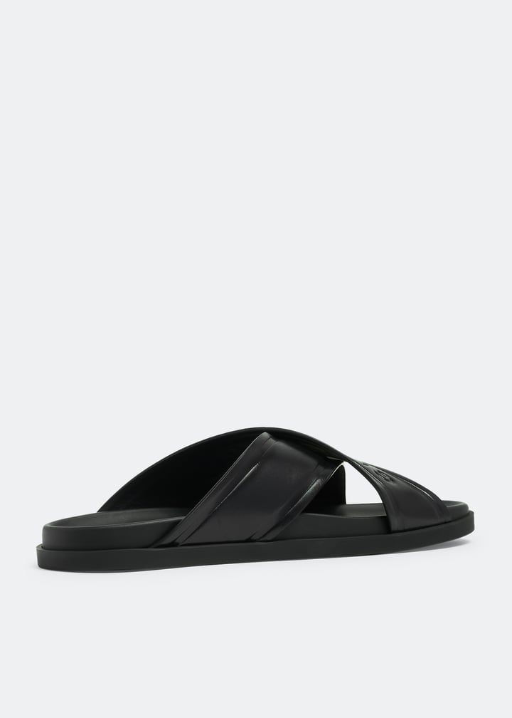 Givenchy G Plage sandals for Men - Black in UAE | Level Shoes